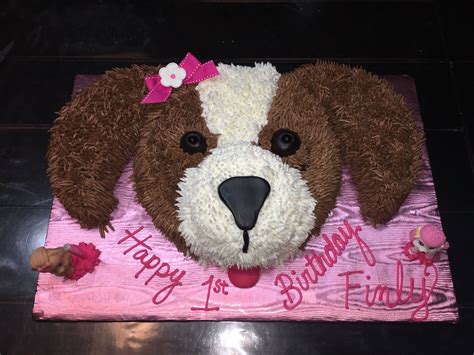 Pin by Arena Dog on 3rd birthday party | Dog birthday cake, Puppy birthday cakes, Dog themed ...