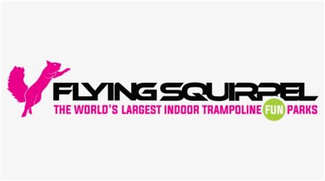 Flying Squirrel Guatemala - Flying Squirrel Trampoline Park Logo, HD Png Download , Transparent ...