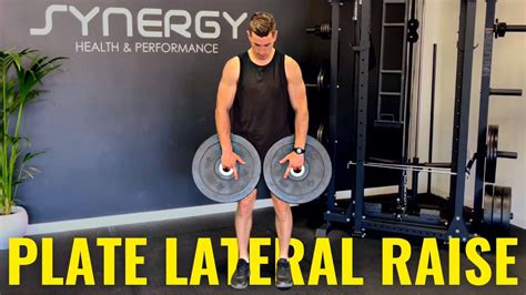 LATERAL RAISE WITH PLATES | TECHNIQUE TIPS - YouTube