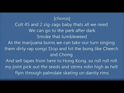 Afroman - colt 45 lyrics high quality - YouTube - YouTube