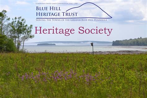 Heritage Society | Blue Hill Heritage Trust