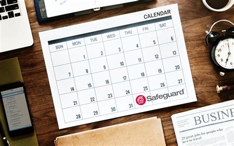 Why You Should Send Out a Company Calendar | Safeguard Tucson