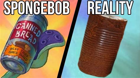 Trying CANNED BREAD from Spongebob! - YouTube