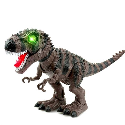 WonderPlay Walking Dinosaur T-Rex Toy Figure with Lights and Sounds Realistic Tyrannosaurus ...