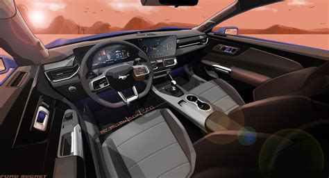 S650 Mustang Design Sketches, Proposals, Modeling (Exterior + Interior) | Mustang7G - 2024+ S650 ...