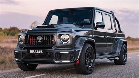 Tuned Brabus Mercedes-AMG G63 Pickup Debuts With 900-HP 4.5-Liter V8