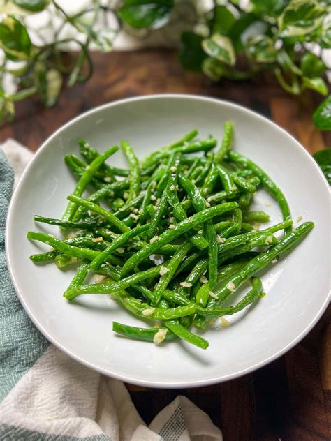 Din Tai Fung garlic green beans - smelly lunchbox