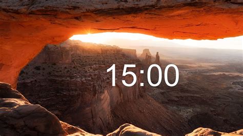 15 Minute Timer with Calm Music - YouTube