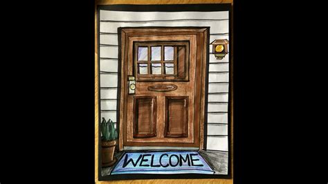 Let’s Draw A Front Door! - YouTube