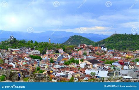 Plovdiv old town stock photo. Image of destinations, europe - 62983756