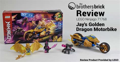 LEGO Ninjago 71768: Jay's Golden Dragon Motorcycle - Putting the Dragon ...