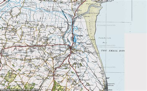 Old Maps of Sandwich, Kent - Francis Frith