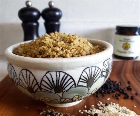 Spicy Sesame Quinoa - Svastha Ayurveda