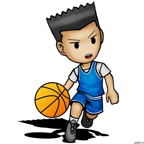 Cartoon Basketball Player Drawing in 4 Steps With Photoshop ...