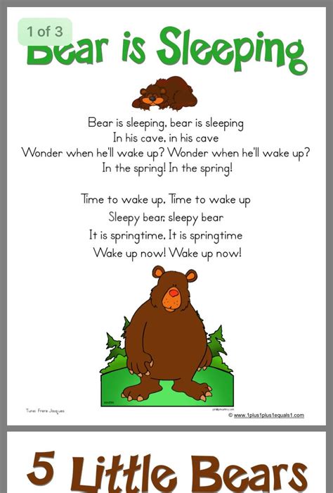 Pin by Maggie Cheek on Pre-K | Hibernation preschool, Preschool, Preschool songs