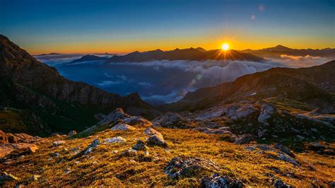 mountains, Nature, Wild, Sky, Mountain, Sky, Blue, Snow Wallpapers HD ...