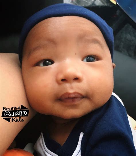 Marley Jay - 6 Weeks • African American & Chinese ♥️ FOLLOW @BEAUTIFULMIXEDKIDS http://instagram ...