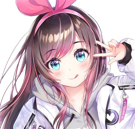 Kizuna Ai [Virtual Youtuber] Anime Girl Neko, Cute Anime Chibi, Cute Anime Pics, Chica Anime ...