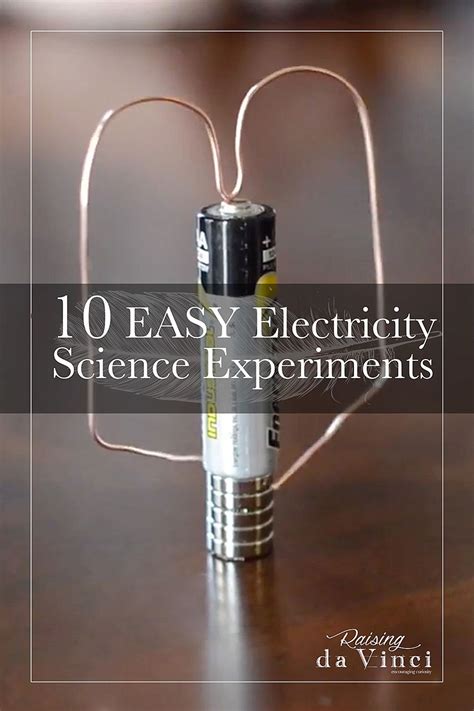 10 Easy Electricity Science Experiments | Electricity science experiments, Science electricity ...