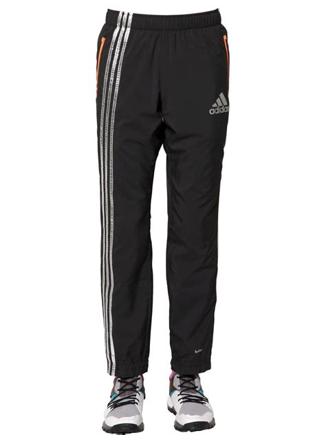 adidas Originals Synthetic Ultra Light Nylon Track Pants in Black for Men - Lyst