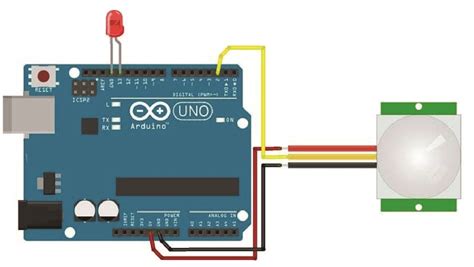 Working on PIR Motion Sensor with Arudino | 14core.com