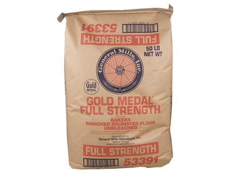 GM Full Strength Unbleached Flour 50lb – The Grain Mill Co-op of Wake ...