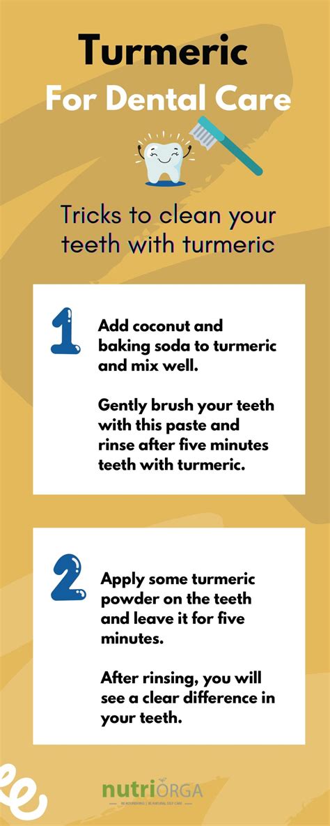 How is turmeric helpful for your teeth? | NutriOrga