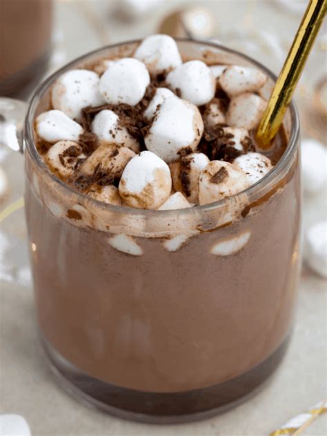 Spiked Hot Chocolate - Celebrating Sweets