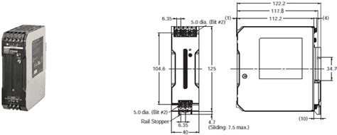 S8VK-C Switch Mode Power Supply (60/120/240/480-W Models)/Dimensions ...