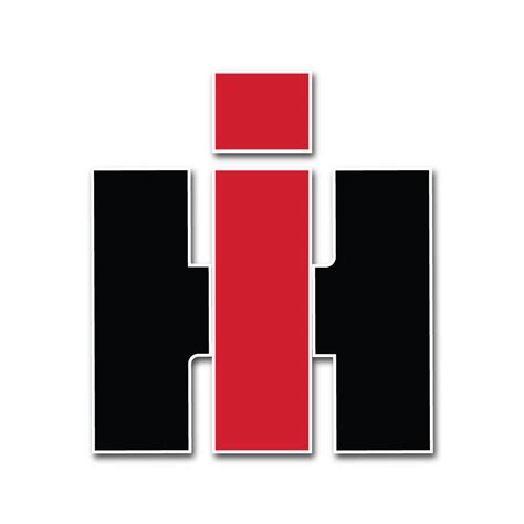 International Harvester IH Logo Die Cut Decal - IH Gear - IH GEAR