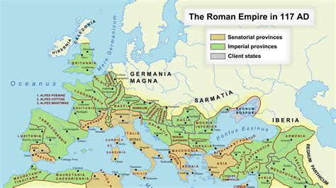 Roman Empire Map Cities