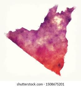 Retalhuleu Region Watercolor Map Guatemala Stock Illustration 1508675201 | Shutterstock