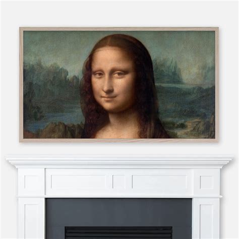 Leonardo da Vinci Painting - Portrait of Mona Lisa del Giocondo - Sams – Happy Cat Prints