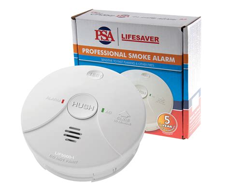 Bluetooth smoke alarms: Lifesaver smoke alarm lif5000