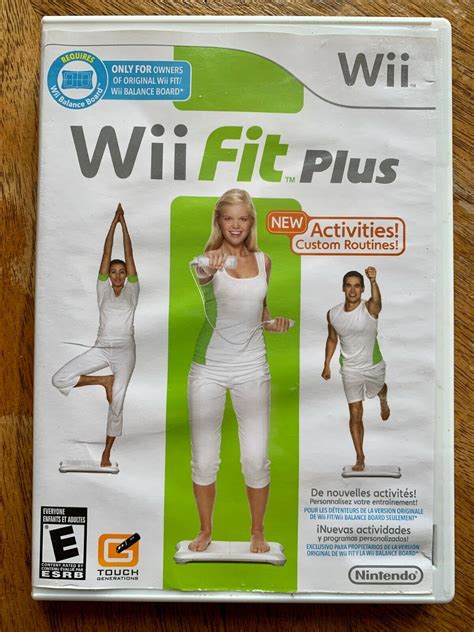 Wii Fit Plus Nintendo Wii Authentic Video Game only 2009 Complete With ...