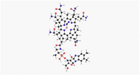 Vitamin b12 molecule 3D model - TurboSquid 1421885