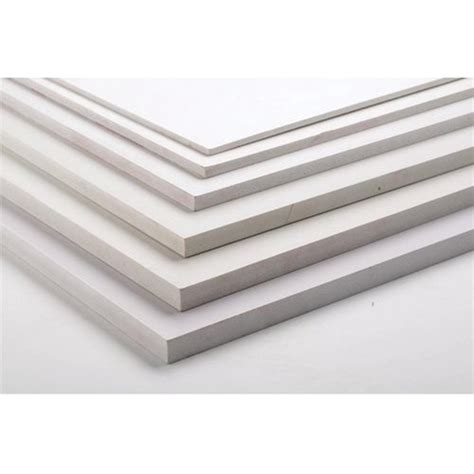 Sibe-r Plastic Supply White PVC Foam Board Plastic Mm Thick, 54% OFF