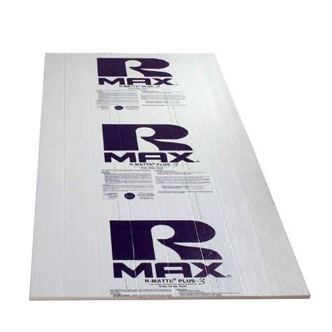 Thermasheath Rmax Thermasheath-3 1 in. x 4 ft. x 8 ft. R-6 ...