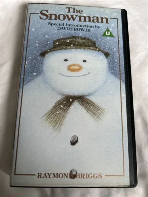 THE SNOWMAN SPECIAL Introduction By David Bowie Vhs Video £1.00 - PicClick UK