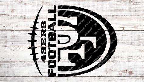 49ers Football Logo Svg