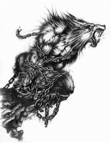 Werewolf Tattoo Inspiration