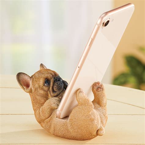 Adorable Puppy Cell Phone Holder Stand | Collections Etc.