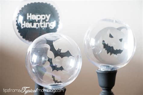 Halloween Crystal Balls DIY Decor