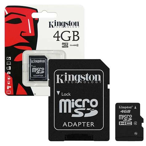 4GB Kingston Class 10 Memory card (Flash Deal with Life time Warrenty ...