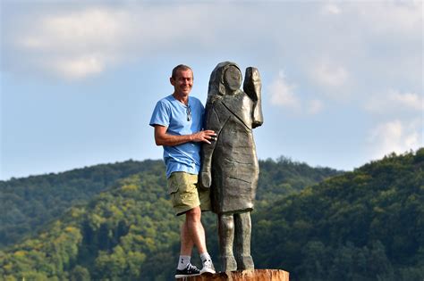 New statue dedicated to Melania Trump unveiled in Slovenia