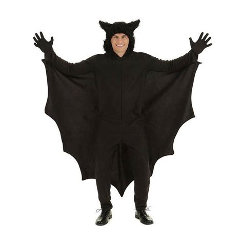 Mens Black Bat Cosplay Adult Halloween Costume N17945