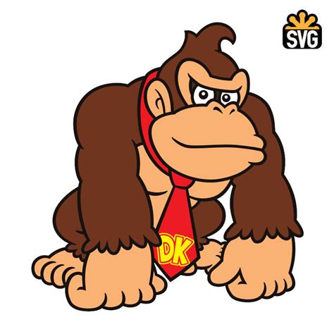 Donkey Kong Logo SVG Vector Download File – Hobbyware Shop