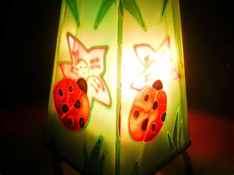 OUR LITTLE CORNERS: Lantern With Oil Painting