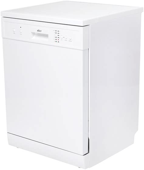 Solt GGSDW6012W 60cm Freestanding Dishwasher - White at The Good Guys