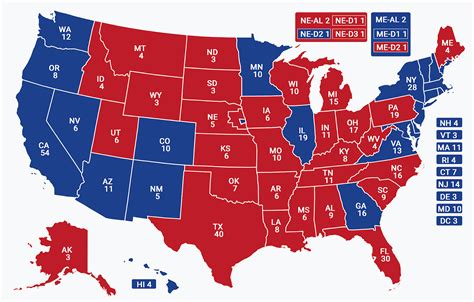 2024 Election Predictions By State - Dania Electra